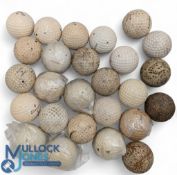 26x mostly new and some slightly used Dimple pattern golf balls through the ages, incl Penfold,