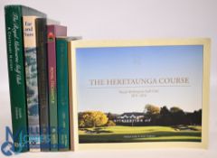 6x Australian and New Zealand Golf Club Histories to include The Royal Melbourne Golf Club A