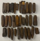 30x Period Golf Club Makers Number Stamp Punches, assorted numbers, shapes and sizes (30)