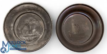 Pair of Golf Pin Dishes Awards: The Daily Telegraph and Morning Post Tournaments for Lady