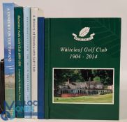 6x Golf Club History Books, Whiteleaf Golf Club 1904-2014 Garry May 2015, Bath Golf Club A History