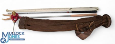 Golf Collectables, to include an Arnold Palmer Game putting figure, a period pencil small canvas and