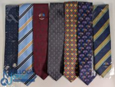 Seven Ryder Cup Golf Ties, to include 2004 Ryder Cup 2014, the N Club, the country club used and