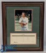 1990 US Open Winner Hale Irwin signed Golf Photograph, with a reproduction US Open Medinah Country