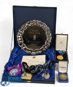 Nick Cook Cricket Memorabilia England cricketer and umpire - awards trophies to include 2012 match