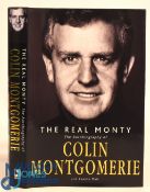 Professional Golfers Signed Autobiography. 2002 The Real Monty Colin Montgomerie signed to inside