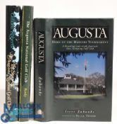 The Masters related golf books: to include Alister Mackenzie’s Masterpiece The Augusta National Golf