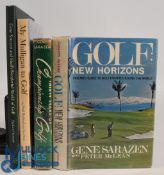 Gene Sarazen Golfing Books: to include 2003 Shell’s Wonderful World of Golf, 1950 Thirty Years of