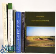 Selection of Golf Architecture related books: to include 1984 Golf Course Designs, 2000 Golf