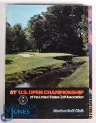 1981 Official US Open Golf Programme: 81st Open Championship 18-21 June played at Merton Golf