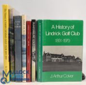 Golf Club Histories: 1998 Nairn Dunbar 1899-1999, 1967 Golf in Europe Best Courses, 1982 Golf on