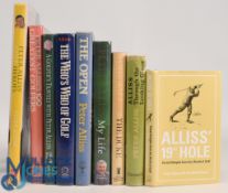 Peter Alliss Golf Books. 1997 A Golfer’s Travels, 1983 The Who’s Who of Golf, 1989 100 Greatest