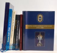 Golf Club Histories: 1974 Troon GC, 1999 Royal Musselburgh 1774-1999, 2001 The Breezy Links O’Troon,