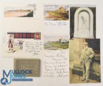 Interesting collection of various early 20th century Old and Young Tom Morris and St Andrews related