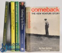 Ken Venturi Golf Books. 1966 Comeback The Ken Venturi Stoy, 2004 Getting Up & Down My 60 Years in