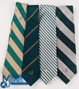 Selection of 4x Masters Golf Tournament Neck Ties - all purchased in the club professional shop