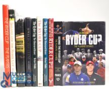 Ryder Cup Golf Books. Ryder Cup 1927-1989 Michael Williams, Behind Ryder Cup Players Stories Peter