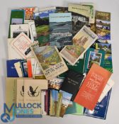 Large Selection of Golfing Fixtures, Score Cards, Club Handbooks: to include Royal North Devon,