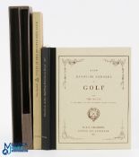 Cundall, John – Rules of The Thistle Golf Club – facsimile edition of the original published in 1824