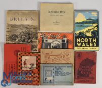 Selection of County Guides featuring Golfing: to include Andrew Elliot Edinburgh, Pitlocary