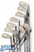 Ben Hogan ‘Power Thrust’ Golf Irons (10) features 2-9, equaliser and wedge, all stamped 552 to