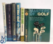 Pat Ward-Thomas Golf Books: to include The Long Green Fairway, Master of Golf, The Lay of the