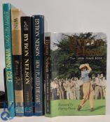 Byron Nelson Golfing Books: to include 1988 signed edition Winning Golf, 1995 The Little Black Book,