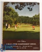 1956 Official US Open Golf Programme: 56th Open Championship 14-16 June played at Oak Hill Country