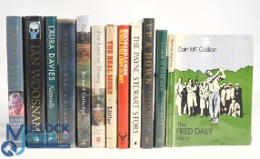 Selection Golf Autobiographies: by Peter McEvoy, Sandy Lye, Bubba Watson, Fred Daly, Payne