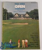 1962 Official US Open Golf Programme: 62nd Open Championship 14-16 June played at Oakmont Golf