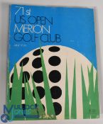 1971 Official US Open Golf Programme: 71st Open Championship 17-20 June played at Merion Golf