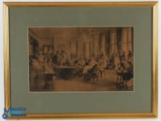 Brown, Michael James (1853-1947) 1907 Life Association of Scotland Golfing Calendar Print “Surviving