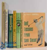 Selection of Sam Snead Publications: to consist of 1962 The Education of a Golfer, 1964 The Driver