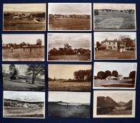 Collection of interesting Scottish Golf Club and Golf course postcards from the first half of the