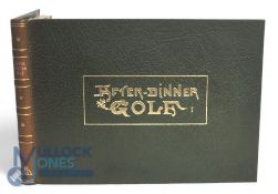 After Dinner Golf Horace G Hutchinson 1986, limited edition of 400 copies of which this is copy