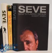 Seve Ballesteros Signed Golf Book. 2007 Seve The Official Autobiography signed inside front cover