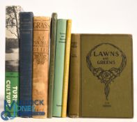 Selection of Golf Architecture related books: 1965 Fungal Diseases of Turf Grasses 2nd edition J