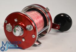 Abu Ambassadeur 9000 auto 2 speed multiplier No 067102, large round counter balanced handle, star