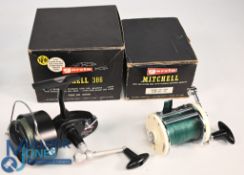 Mitchell No 600P multiplier salt water reel, 'T' counter balanced handle, on/off check, good free