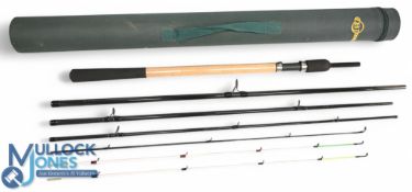 Bob James carbon spinning rod, 10ft 4pc with 2 spare tips, 22