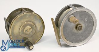 Phin Maker, Edinburgh brass fly reel, 3 ½