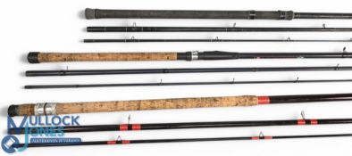 Normark Black Medalion match hollow glass rod BMM 1443, 12ft 3pc, 26