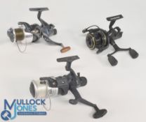 Wychwood Solace 10 fixed spool reel, good bail, twin handles, rear tensioner, light use, runs