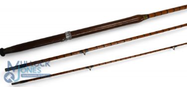 A scarce Hardy Alnwick Wallis Avon whole cane butt / split cane top 2 sections No G10586 – 11ft