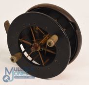 Unnamed Coxon Aerial wood, ebonite drum and brass star back 4