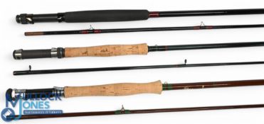Sundridge Neutron graphite trout fly rod, 9ft 2pc, line 6/7, Fuji down locking reel seat, lined