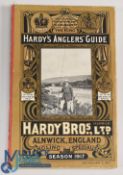 1917 Hardy's Anglers' Guide 42nd Edition, good condition for age