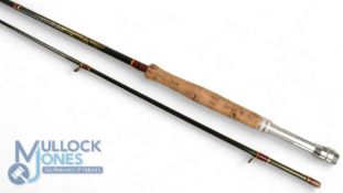 Worcestershire (Shakespeare) Boron Trout/Pike carbon fly rod 1726/300 – 11ft 2pc, line 10/11#,