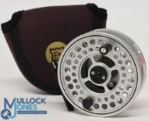 Hardy Bros Ultralite Disc LA 7/8 alloy trout fly reel with fully ventilated frame and 3 5/8
