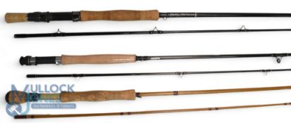 Shakespeare Professional carbon fly rod 9' 2-piece, carbon, #6/7, as new condition with shrink